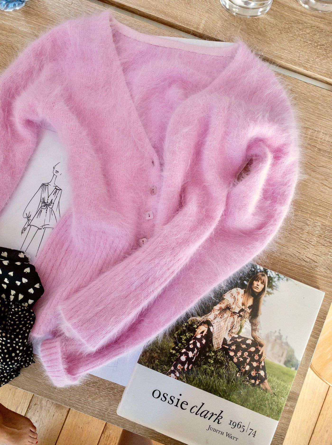 Mirae Atelier Jane Birkin Book Inspiration and 60s Sweater