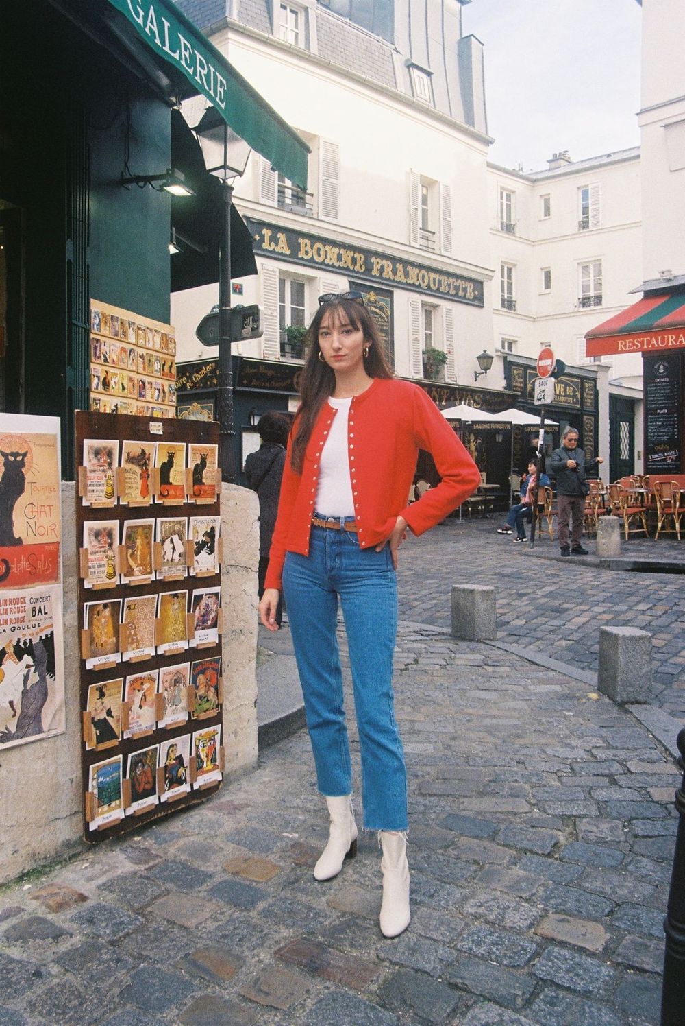 Agnes b Cardigan Pression, Paris, France