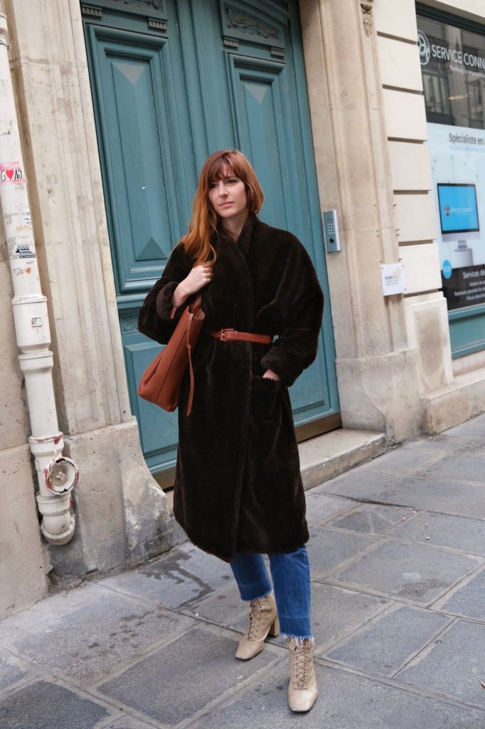 Camille Chardon at the New Polène Paris Store