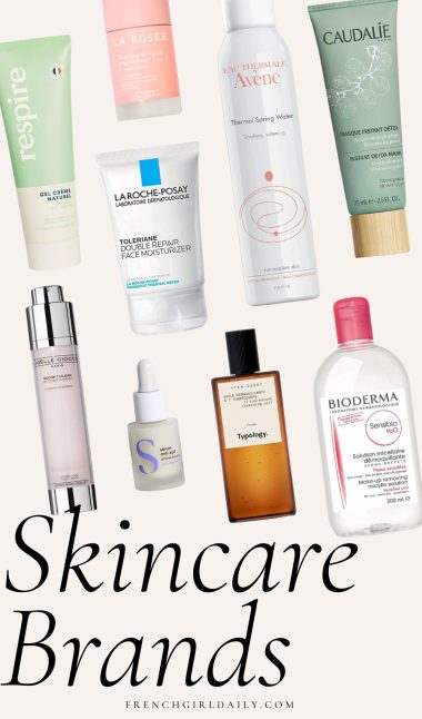 French Skincare Brands