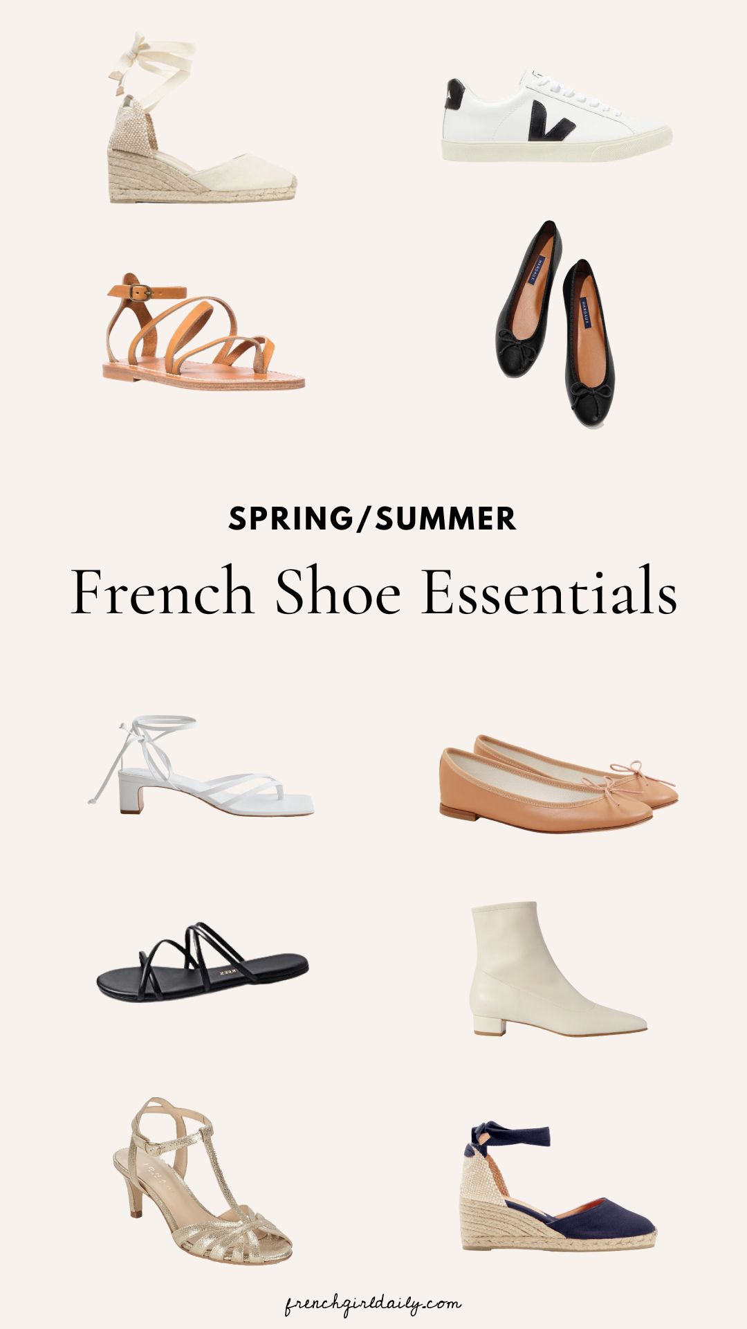 10 French Girl Spring/Summer Shoes